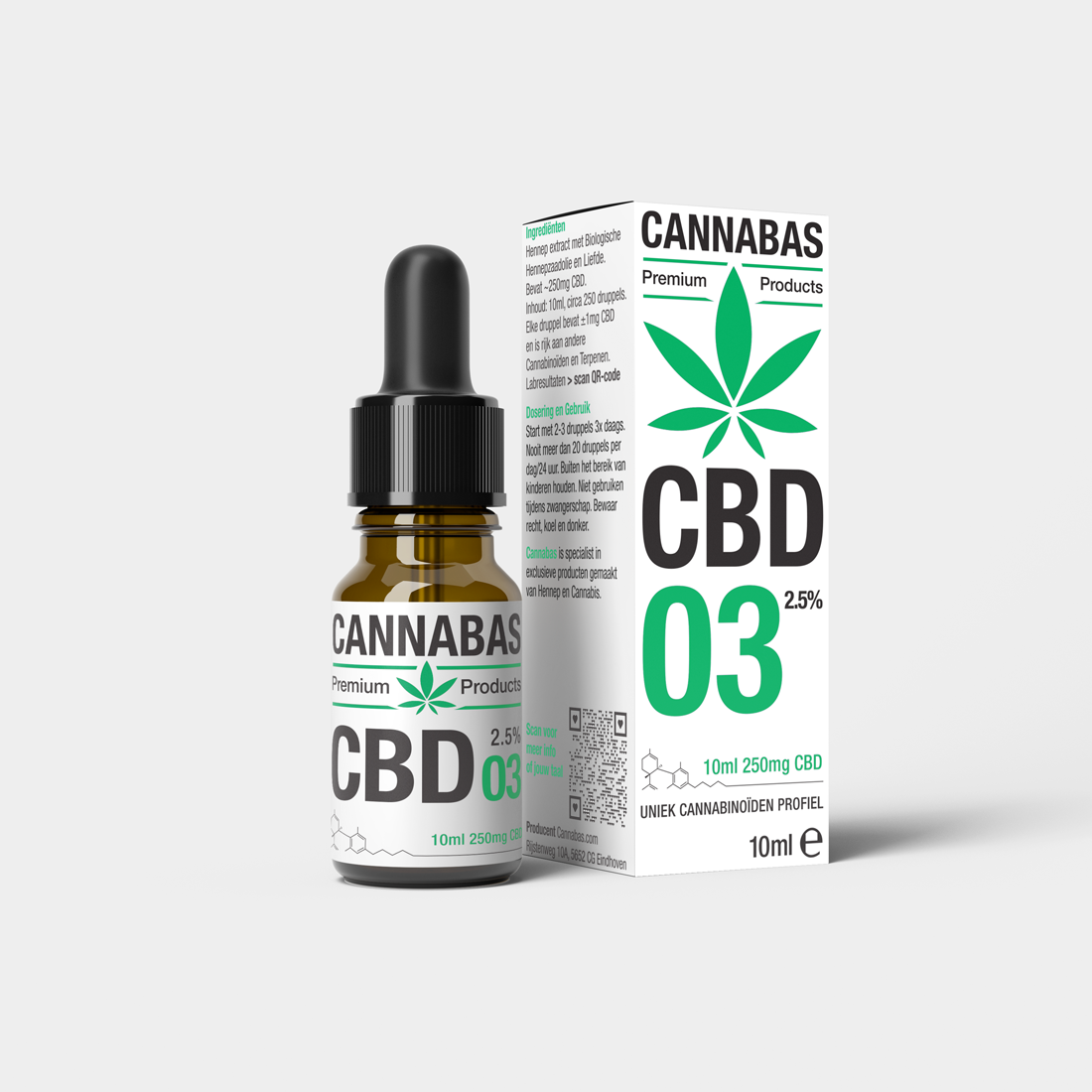 CBD Olie | 2,5%