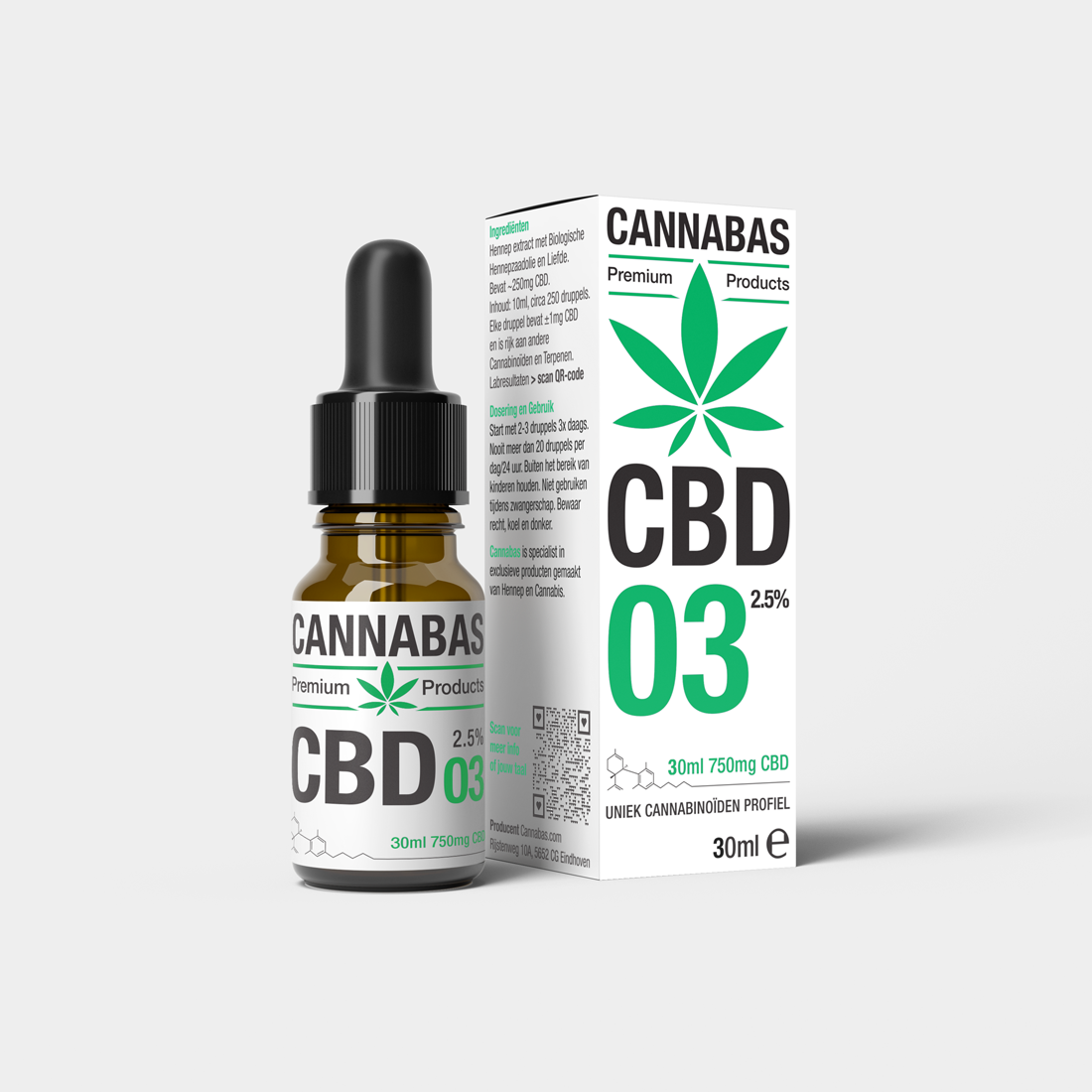CBD Olie | 2,5%